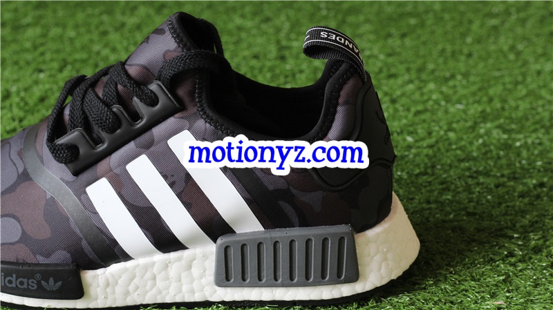 Best Version Adidas NMD R1 Bape Camo Black